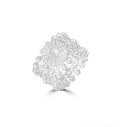 Expandable Ring Bracelet 925 Sterling Silver